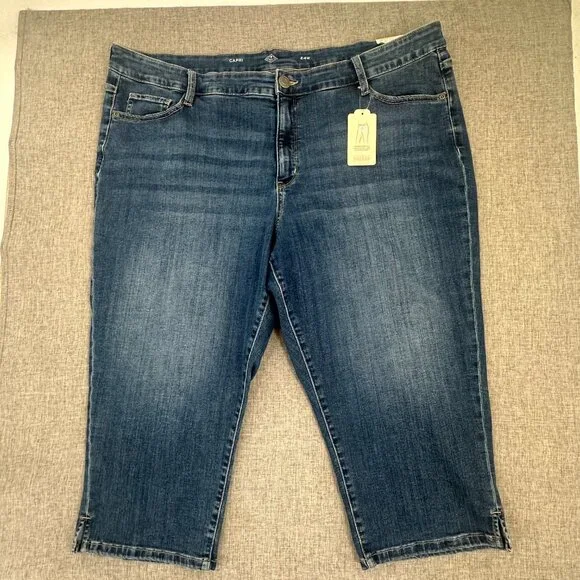John's Bay Jeans Brand New St Johns Bay Woman Capri Jeans